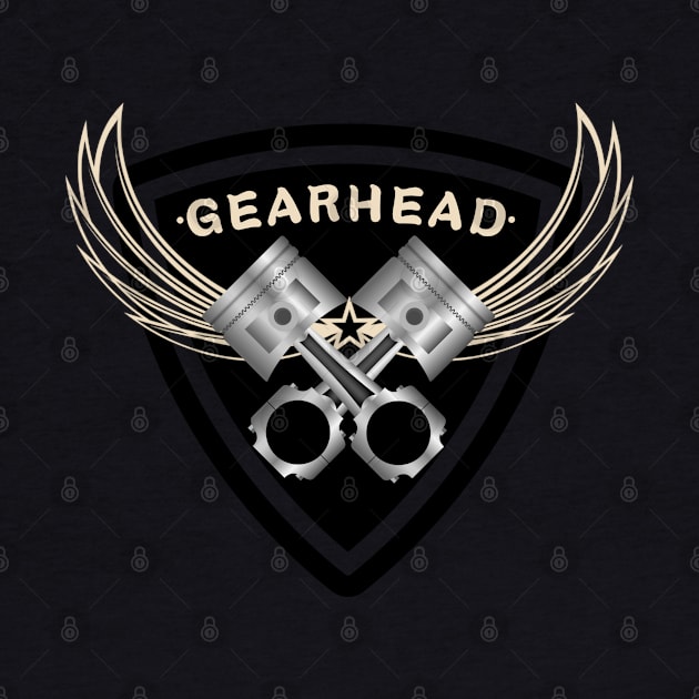 Gearhead Pistons Logo by CharJens